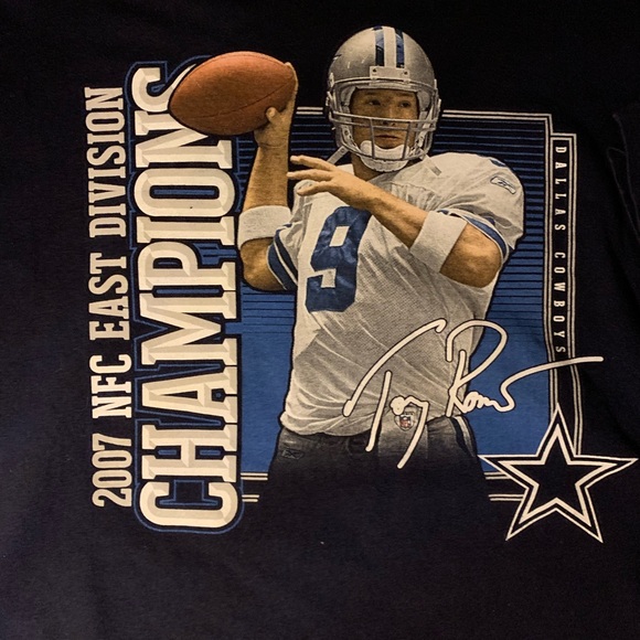 Vintage 2007 Dallas Cowboys Reebok Tony Romo T - Picture 2 of 3